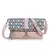 Geomat Coral & Multi Polycotton Geometric Digital Print Sling Bag