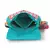 Rangoli Sea Green & Pink Polycotton Tulip Digital Print Sling Bag