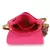 Geomat Pink & Multi Acrylic Jacquard & Canvas Striped Sling Bag