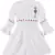 White Cotton  stitched Sleeveless   dress