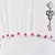 White Cotton  stitched Sleeveless   dress