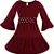 Maroon Cotton  stitched Sleeveless   dress