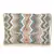 Blush White, Pastel Pink & Pastel Blue  Cotton Canvas Chevron Embellished Sling Bag