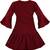 Maroon Cotton  stitched Sleeveless   dress
