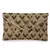 Ghoomar Gold & Brown Satin Diamond Embellished Sling Bag