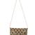 Ghoomar Gold & Brown Satin Diamond Embellished Sling Bag