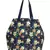 Blossom Black, Yellow & Multicolor Polycotton Floral Digital Printed Tote Bag