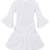 White Cotton  stitched Sleeveless   dress
