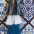Mandala White, Blue & Multicolor Polycotton Ethnic Motifs Digital Printed Tote Bag