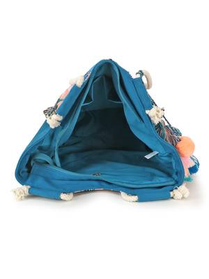 Animal Blue & Multicolor Polycotton & Canvas Quirky Digital Printed Tote Bag 4