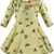 Green Rayon stitched    dress