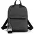Chevron Black & White Cotton Canvas Backpack
