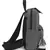 Chevron Black & White Cotton Canvas Backpack