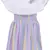 White Georgette stitched    dress