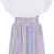 White Georgette stitched    dress