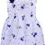 blue Cotton  stitched    dress