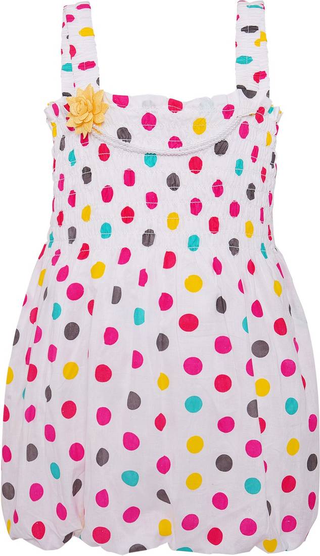 Yellow Cotton  stitched    dress