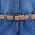 blue Denim stitched    dress