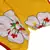 Yellow Cotton  stitched    dress
