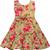 Green Cotton  stitched    dress