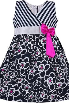 Pink Cotton  stitched    dress