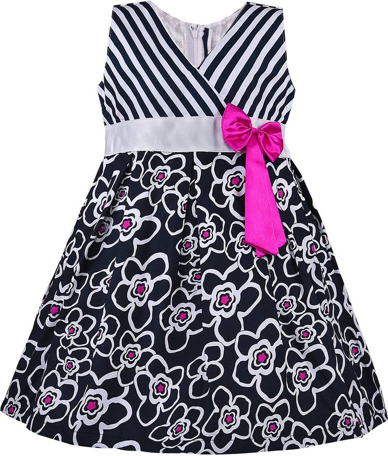 Pink Cotton  stitched    dress