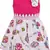 Pink Cotton  stitched    dress
