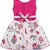 Pink Cotton  stitched    dress