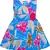 blue Cotton  stitched    dress