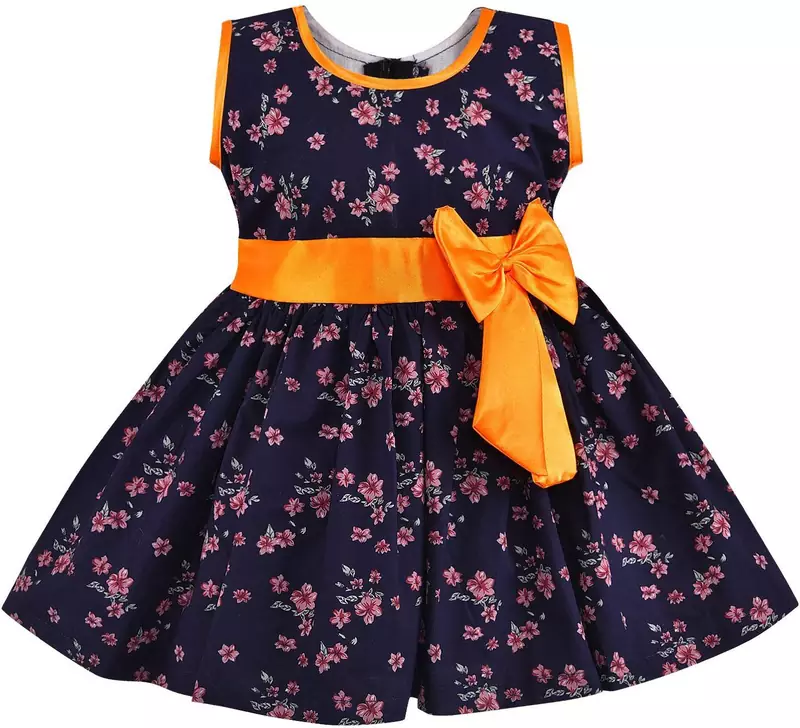 Black Cotton  stitched    dress