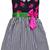 Pink Cotton  stitched    dress