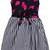 Pink Cotton  stitched    dress