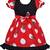 Red Cotton  stitched    dress
