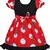 Red Cotton  stitched    dress
