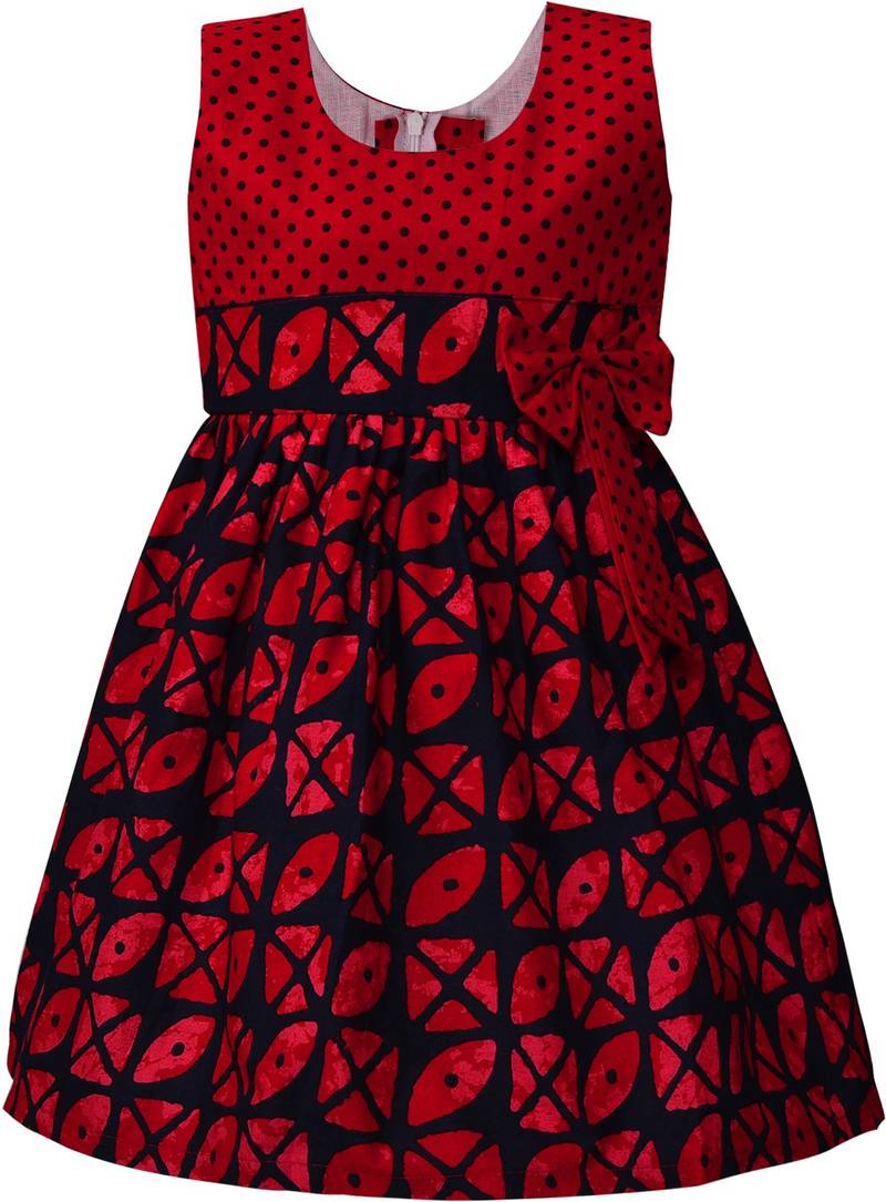 Multicolor Cotton  stitched    dress
