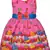 Pink Cotton  stitched    dress