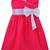 Pink Cotton  stitched    dress
