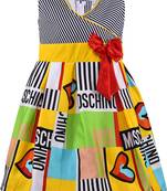 Multicolor Cotton  stitched    dress