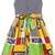Multicolor Cotton  stitched    dress