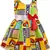 Yellow Cotton  stitched    dress