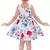 White Cotton  stitched    dress