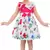 White Cotton  stitched    dress