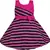 Pink Cotton  stitched    dress