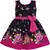 Pink Cotton  stitched    dress