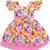 Pink Cotton  stitched    dress