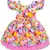 Pink Cotton  stitched    dress