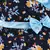 blue Cotton  stitched    dress