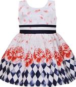 Multicolor Cotton  stitched    dress