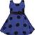 blue Cotton  stitched    dress