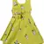 Green Cotton  stitched    dress